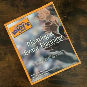 5/$25 sale — Complete Idiot’s Guide Meeting & Event Planning
